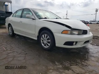 2002 Mitsubishi Galant ES z VIN 4A3AA46G12E124150, wystawiony jako Copart lot #60691994 z przebiegiem 113 597 mil mil oraz Szkoda całkowita • Salvage title. Historia ofert i sprzedaży dostępna na DreamBid. Obrazek 4.