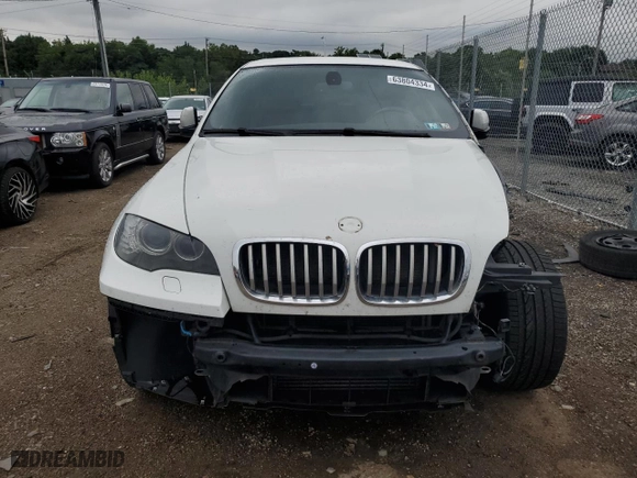 2014 BMW X6 xDrive35i with VIN 5UXFG2C59E0C45459, listed as a Copart auction lot 63804334 with 302,443 mi miles and Salvage Title. Bid and sale history available at carsss.com. Image 5.
