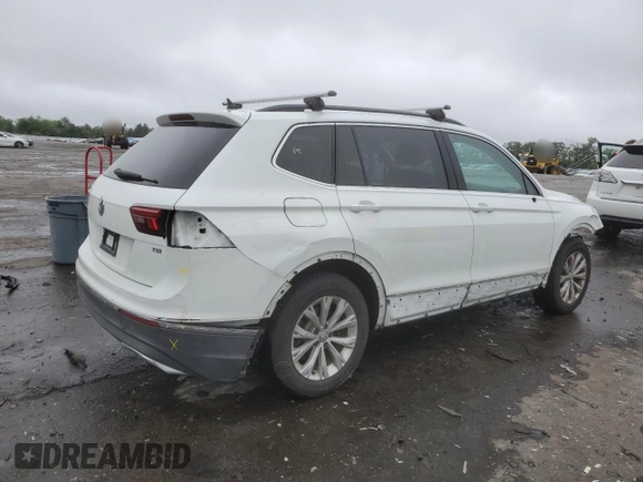 2018 Volkswagen Tiguan SEL with VIN 3VV3B7AX1JM090285, listed as a Copart auction lot 60719875 with 91,381 mi miles and Salvage title. Bid and sale history available at DreamBid. Image 3.