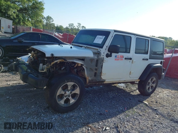 2013 Jeep Wrangler Unlimited Sport RHD with VIN 1C4BJWKG2DL642078, listed as a IAAI auction lot 42134649 with Not provided miles and . Bid and sale history available at DreamBid. Image 15.