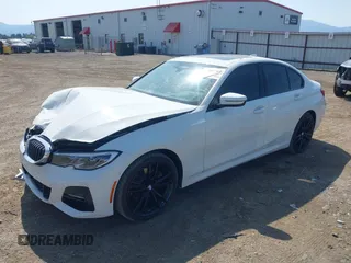 2019 BMW 3 Series 330i xDrive with VIN WBA5R7C52KAJ82760, listed as a IAAI auction lot 42485304 with 43,298 mi miles and . Bid and sale history available at DreamBid. Image 17.