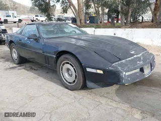 1985 Chevrolet Corvette with VIN 1G1YY0789F5126238, listed as a IAAI auction lot 41699128 with 108,590 mi miles. Bid and sale history available at carsss.com. Image 1.