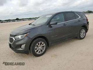 2021 Chevrolet Equinox LT with VIN 3GNAXUEV2ML380079, listed as a Copart auction lot 53281195 with 101,019 mi miles and Salvage title. Bid and sale history available at DreamBid. Image 1.