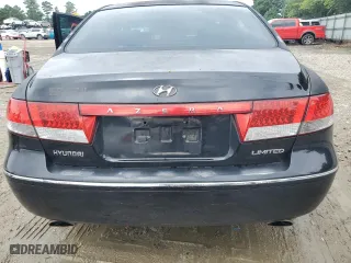2007 Hyundai Azera SE with VIN KMHFC46F87A154007, listed as a Copart auction lot 63928394 with 166,339 mi miles and Salvage Title. Bid and sale history available at carsss.com. Image 6.