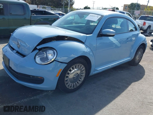 2013 Volkswagen Beetle with VIN 3VWHX7AT4DM667136, listed as a IAAI auction lot 41855778 with 120,300 mi miles and . Bid and sale history available at DreamBid. Image 18.