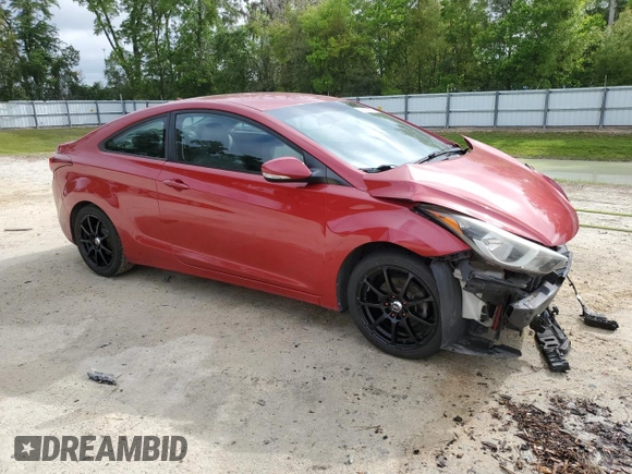 2014 Hyundai Elantra z VIN KMHDH6AH8EU025564, wystawiony jako Copart lot #51357165 z przebiegiem 87 044 mil mil oraz Szkody całkowita. Historia ofert i sprzedaży dostępna na DreamBid. Obrazek 4.