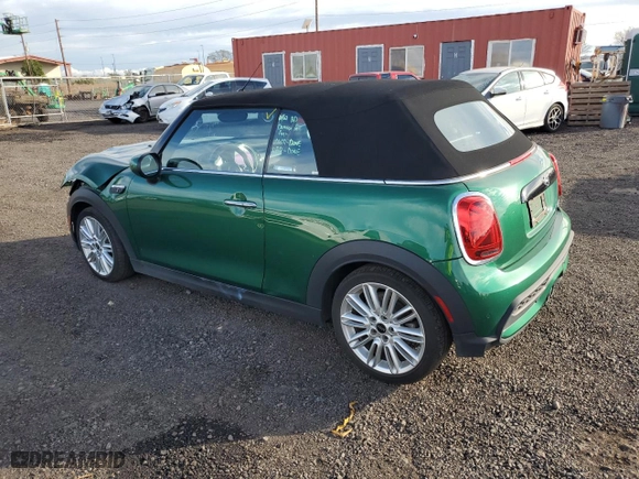 2024 MINI Convertible Cooper S with VIN WMW43DL03R3R99976, listed as a Copart auction lot 88112225 with NaN miles and Clean Title. Bid and sale history available at carsss.com. Image 2.