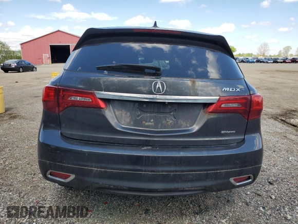 2016 Acura MDX z VIN 5FRYD4H2XGB502755, wystawiony jako Copart lot #56886315 z przebiegiem 276 753 mil mil oraz Czysty tytuł • Clean title. Historia ofert i sprzedaży dostępna na DreamBid. Obrazek 6.