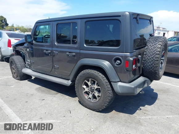 2020 Jeep Wrangler Unlimited Freedom z VIN 1C4HJXDG8LW338702, wystawiony jako IAAI lot #42006692 z przebiegiem 48 389 mil mil oraz . Historia ofert i sprzedaży dostępna na DreamBid. Obrazek 3.