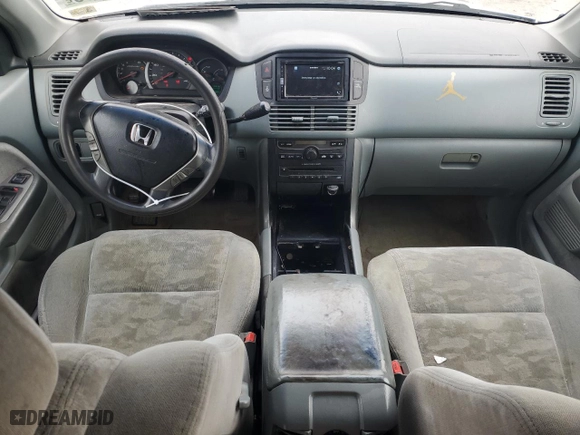 2005 Honda Pilot EX with VIN 5FNYF18465B038310, listed as a Copart auction lot 51116105 with 214,662 mi miles and Salvage Title. Bid and sale history available at carsss.com. Image 8.