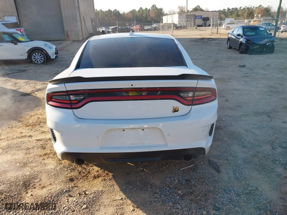 2020 Dodge Charger Scat Pack with VIN 2C3CDXGJ1LH217683, listed as a IAAI auction lot 41656722 with 70,758 mi miles. Bid and sale history available at carsss.com. Image 16.