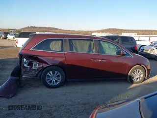 2017 Honda Odyssey EX-L with VIN 5FNRL5H62HB022308, listed as a IAAI auction lot 41213635 with 97,161 mi miles and . Bid and sale history available at DreamBid. Image 13.