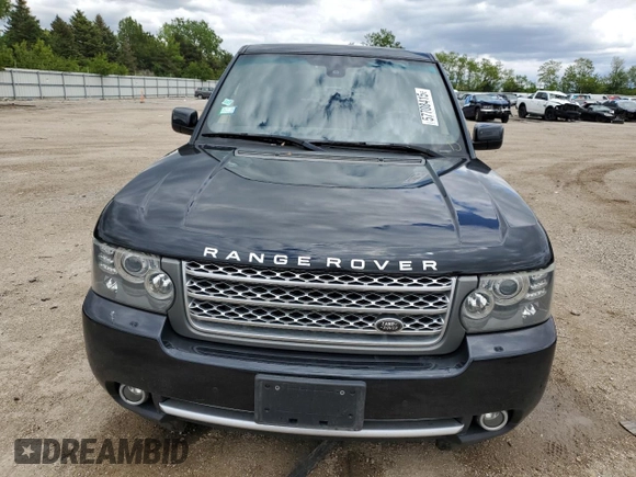 2011 Land Rover Range Rover SC with VIN SALMF1E4XBA357855, listed as a Copart auction lot 57708415 with 133,425 mi miles and Salvage title. Bid and sale history available at DreamBid. Image 5.
