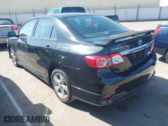 2013 Toyota Corolla L with VIN 5YFBU4EE3DP181535, listed as a IAAI auction lot 42174504 with 119,025 mi miles. Bid and sale history available at carsss.com. Image 3.