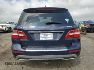 2014 Mercedes-Benz M 350 with VIN 4JGDA5HB7EA389301, listed as a Copart auction lot 63970685 with 103,248 mi miles and Salvage title. Bid and sale history available at DreamBid. Image 6.