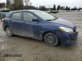 2009 Toyota Matrix with VIN 2T1KU40E29C181590, listed as a Copart auction lot 50651605 with 113,382 mi miles and Salvage Title. Bid and sale history available at carsss.com. Image 4.