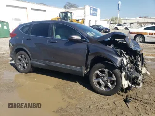 2018 Honda CR-V EX with VIN 2HKRW2H58JH671812, listed as a Copart auction lot 51483475 with 110,424 mi miles and Salvage Title. Bid and sale history available at DreamBid. Image 4.