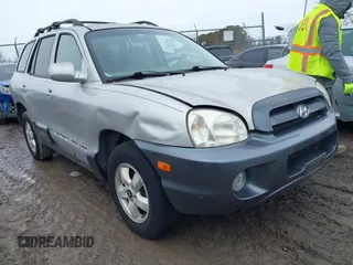 2005 Hyundai Santa Fe GLS with VIN KM8SC73E45U878509, listed as a IAAI auction lot 41776048 with 171,478 mi miles. Bid and sale history available at carsss.com. Image 1.