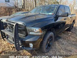 2014 Ram 1500 Express with VIN 1C6RR7KT8ES150924, listed as a IAAI auction lot 41915020 with 1 mi miles. Bid and sale history available at carsss.com. Image 2.