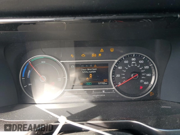 2021 Kia Sorento EX with VIN KNDRH4LG2M5033557, listed as a Copart auction lot 48209075 with 57,705 mi miles and Salvage title. Bid and sale history available at DreamBid. Image 9.