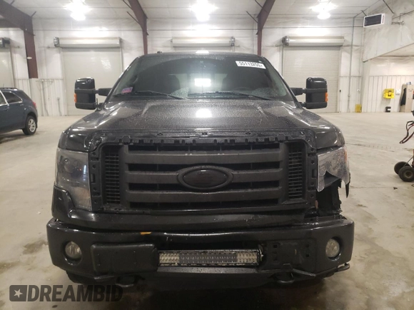 2013 Ford F-150 XL with VIN 1FTFW1ET4DFC27454, listed as a Copart auction lot 55113255 with 210,245 mi miles and Salvage Title. Bid and sale history available at carsss.com. Image 5.
