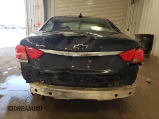 2015 Chevrolet Impala LS with VIN 2G11X5SLXF9164934, listed as a Copart auction lot 47576725 with 156,758 mi miles and Non Repairable. Bid and sale history available at DreamBid. Image 6.