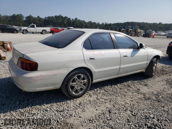 2001 Acura TL with VIN 19UUA56621A031089, listed as a Copart auction lot 69761304 with 151,171 mi miles and Salvage Title. Bid and sale history available at carsss.com. Image 3.