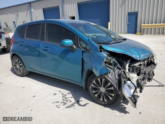 2014 Nissan Versa Note SV with VIN 3N1CE2CP7EL427143, listed as a Copart auction lot 49528765 with 93,712 mi miles and Salvage Title. Bid and sale history available at carsss.com. Image 4.