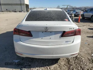 2015 Acura TLX V6 Tech with VIN 19UUB3F59FA008425, listed as a Copart auction lot 41960845 with 155,290 mi miles and Salvage Title. Bid and sale history available at carsss.com. Image 6.