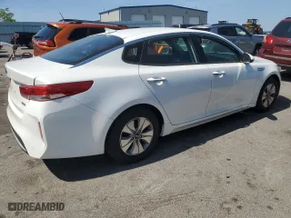 2017 Kia Optima Hybrid with VIN KNAGT4LE0H5015002, listed as a Copart auction lot 58667744 with 75,035 mi miles and Salvage Title. Bid and sale history available at carsss.com. Image 3.