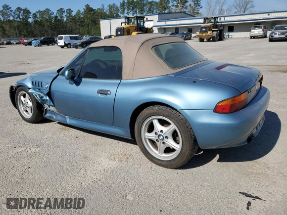 1997 BMW 3 Series 1.9L with VIN 4USCH7326VLB82706, listed as a Copart auction lot 47046765 with 143,952 mi miles and Salvage Title. Bid and sale history available at carsss.com. Image 2.
