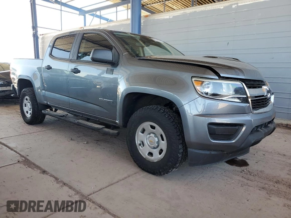 2020 Chevrolet Colorado 4WD Work Truck with VIN 1GCGTBEN6L1117067, listed as a Copart auction lot 54543595 with 75,372 mi miles and Salvage Title. Bid and sale history available at carsss.com. Image 4.