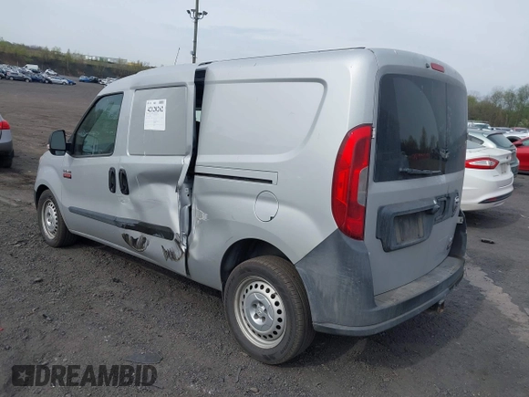 2015 Ram ProMaster City Cargo Tradesman with VIN ZFBERFAT2F6A79495, listed as a IAAI auction lot 42120262 with 146,842 mi miles. Bid and sale history available at carsss.com. Image 3.
