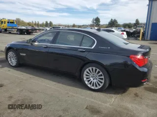 2012 BMW 7 Series with VIN WBAKX8C52CC198431, listed as a Copart auction lot 75295664 with 72,818 mi miles and Clean title. Bid and sale history available at DreamBid. Image 2.