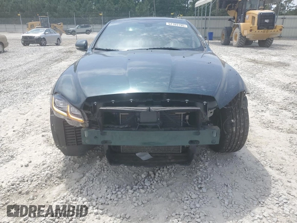 2017 Jaguar XJ Portfolio with VIN SAJWJ2GD7H8W11167, listed as a Copart auction lot 57103195 with 17,355 mi miles and Salvage title. Bid and sale history available at DreamBid. Image 5.