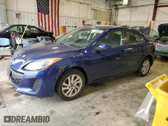 2013 Mazda 3 i Touring with VIN JM1BL1V74D1806760, listed as a Copart auction lot 52550655 with 134,383 mi miles and Clean Title. Bid and sale history available at DreamBid. Image 1.