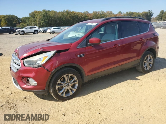 2018 Ford Escape SE with VIN 1FMCU0G9XJUB49091, listed as a Copart auction lot 77196434 with 189,309 mi miles and Salvage Title. Bid and sale history available at carsss.com. Image 1.