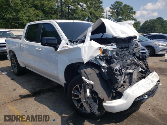 2023 Chevrolet Silverado 1500 LT with VIN 1GCUDDE87PZ112814, listed as a Copart auction lot 65855664 with 48,390 mi miles and Non Repairable. Bid and sale history available at carsss.com. Image 4.