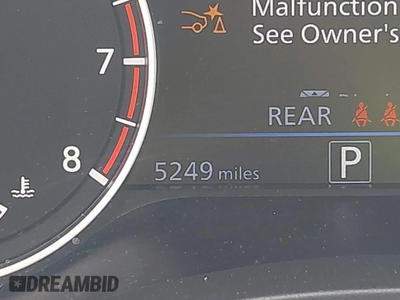 2025 Nissan Altima SV with VIN 1N4BL4DV0SN358319, listed as a IAAI auction lot 42158599 with 5,249 mi miles and . Bid and sale history available at DreamBid. Image 15.