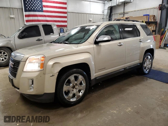 2012 GMC Terrain SLT-1 with VIN 2GKFLVE5XC6214755, listed as a Copart auction lot 49651845 with 161,588 mi miles and Clean Title. Bid and sale history available at carsss.com. Image 1.