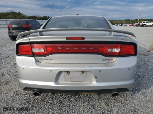 2012 Dodge Charger SRT8 with VIN 2C3CDXEJ6CH170637, listed as a Copart auction lot 75092224 with 140,390 mi miles and Non Repairable. Bid and sale history available at carsss.com. Image 6.