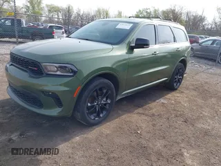 2021 Dodge Durango GT Plus with VIN 1C4RDJDGXMC663928, listed as a IAAI auction lot 42070119 with 77,110 mi miles and . Bid and sale history available at DreamBid. Image 18.