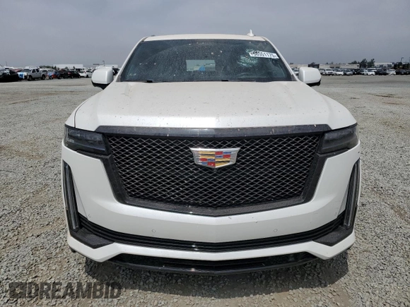 2022 Cadillac Escalade Sport Platinum with VIN 1GYS4GKL9NR192951, listed as a Copart auction lot 58551175 with Not provided miles and Salvage title. Bid and sale history available at DreamBid. Image 5.