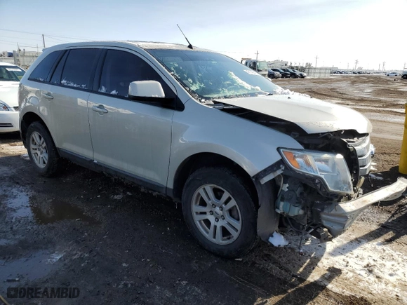 2007 Ford Edge SEL with VIN 2FMDK38C67BB15072, listed as a Copart auction lot 46146245 with 202,310 mi miles and Salvage Title. Bid and sale history available at carsss.com. Image 4.