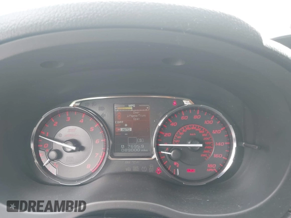 2015 Subaru WRX STI with VIN JF1VA2P63F9832130, listed as a IAAI auction lot 42493621 with 89,000 mi miles and . Bid and sale history available at DreamBid. Image 7.