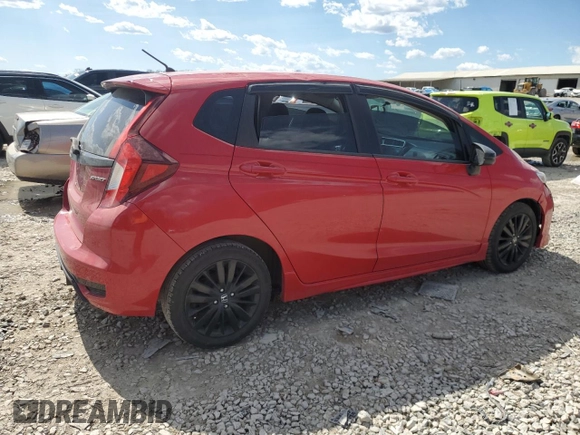 2018 Honda Fit Sport with VIN 3HGGK5H63JM709682, listed as a Copart auction lot 49646605 with 221,758 mi miles and Salvage Title. Bid and sale history available at carsss.com. Image 3.