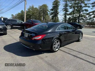 2015 Mercedes-Benz CLS 400 with VIN WDDLJ6HB6FA140436, listed as a Copart auction lot 55787355 with 190,590 mi miles and Clean title. Bid and sale history available at DreamBid. Image 3.