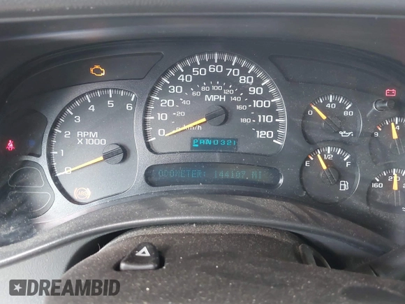 2004 Chevrolet Avalanche Z66 with VIN 3GNEC12T34G178570, listed as a IAAI auction lot 41528041 with 144,107 mi miles and . Bid and sale history available at DreamBid. Image 7.
