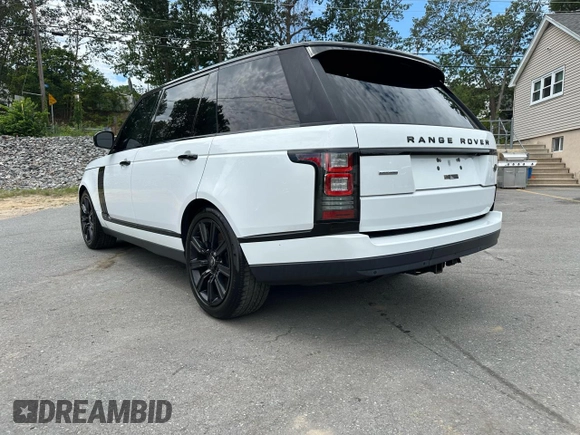 2017 Land Rover Range Rover with VIN SALGS5FEXHA361002, listed as a Copart auction lot 64232695 with 88,726 mi miles and Clean title. Bid and sale history available at DreamBid. Image 2.
