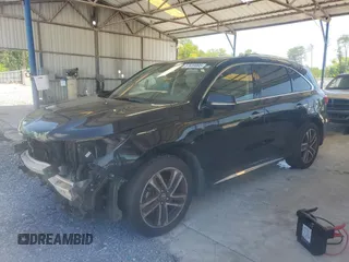 2017 Acura MDX Advance z VIN 5FRYD3H81HB007294, wystawiony jako Copart lot #57639895 z przebiegiem 145 710 mil mil oraz Szkoda całkowita • Salvage title. Historia ofert i sprzedaży dostępna na DreamBid. Obrazek 1.
